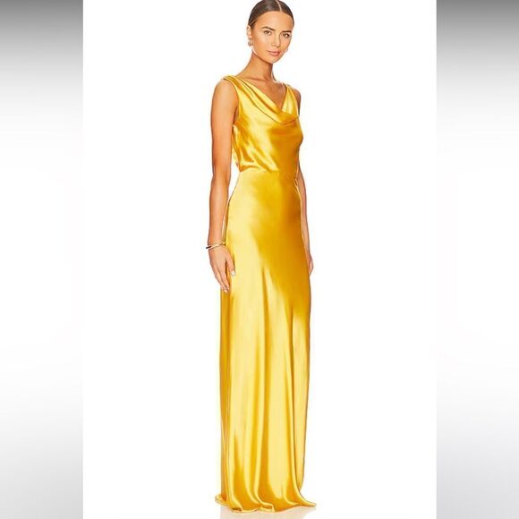 Veronica Beard Sanderson Dress in Bright Sunset - Picture 9 of 17